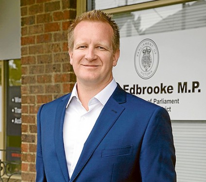 No figures: Frankston Labor MP Paul Edbrooke declined to provide funding amount for new health hub. 