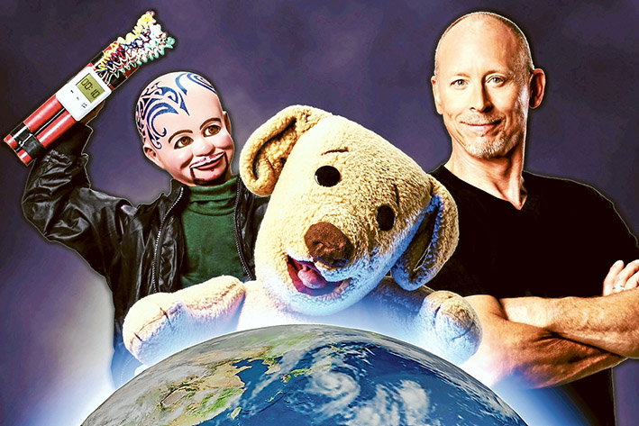 David Strassman's box-office image for iTed tour.