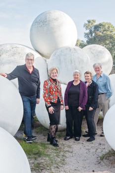 Coalition of the willing: The Frankston Business Coalition is behind the plan to install sculptures at Frankston train station. Picture: Gary Sissons