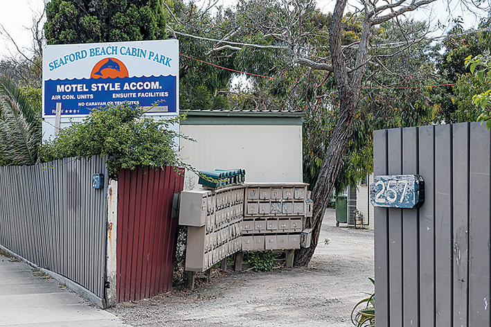 Lease sealed? Seaford Beach Cabin Park Cabin Park owner Michael Hibbert awaits word from council on agreement.