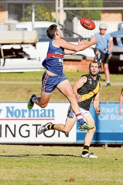 Tiger by the tail: Mornington scored a 34 point win over Seaford. Picture: Gary Bradshaw