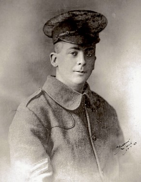 Above: Private Cyril George Bartram.