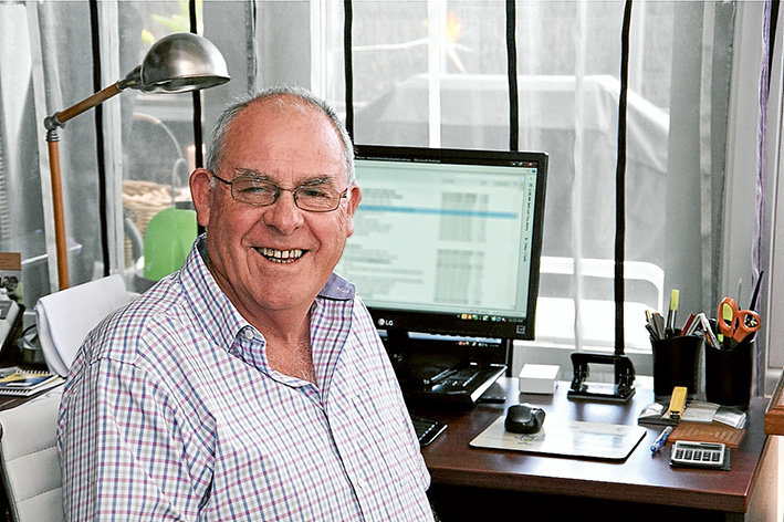 Back home: Kevin Johnson is president of Menzies Caring for Kids, the organisation that provided a home for him and his brother when their parents split 59 years ago. Picture: Keith Platt 