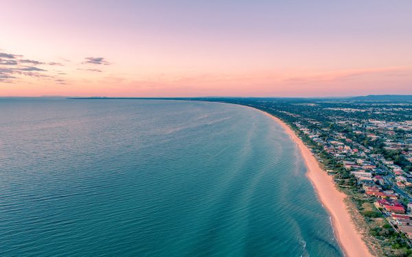 Scenic Port Phillip Bay coastline