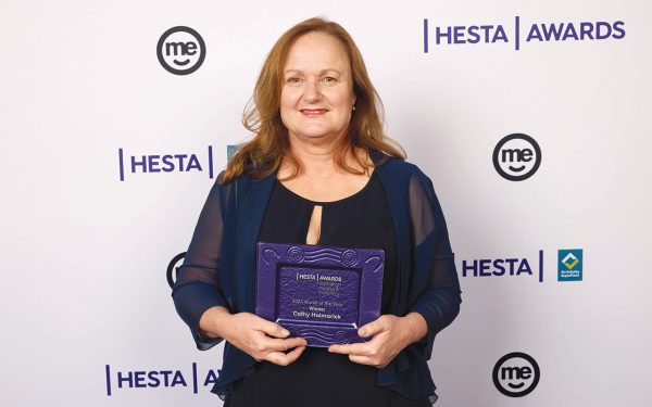 CATHY Halmarick was named nurse of the year at an awards event this month. Picture: Supplied