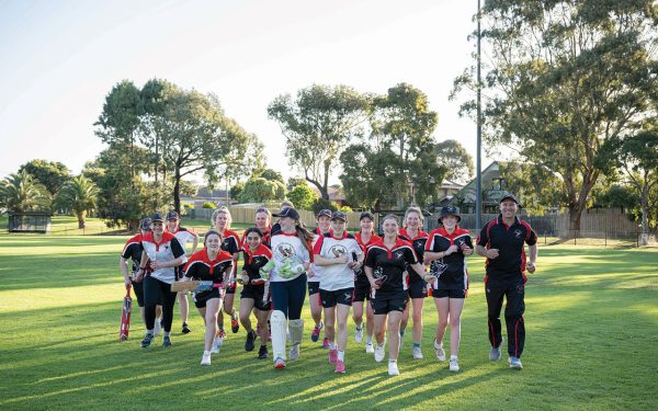 A CHARITY is helping young children sign up with sports clubs like the Kingston Heath Cricket Club. Picture: Supplied