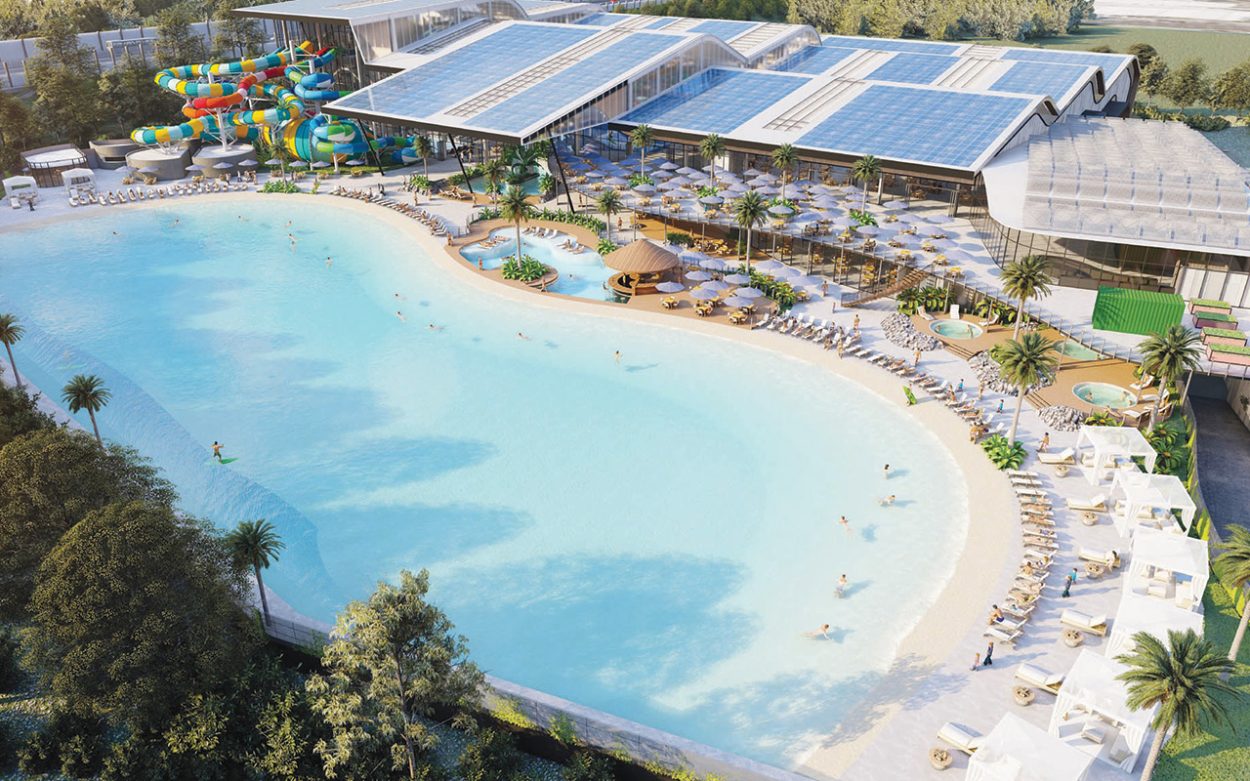 PREVIOUSLY released concept plans for a massive water park in Dingley Village. Pictures: Supplied