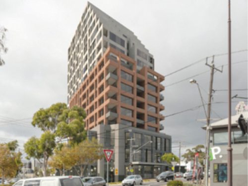 A CONCEPT for a multi-storey tower on Young Street submitted to VCAT. Picture: Supplied