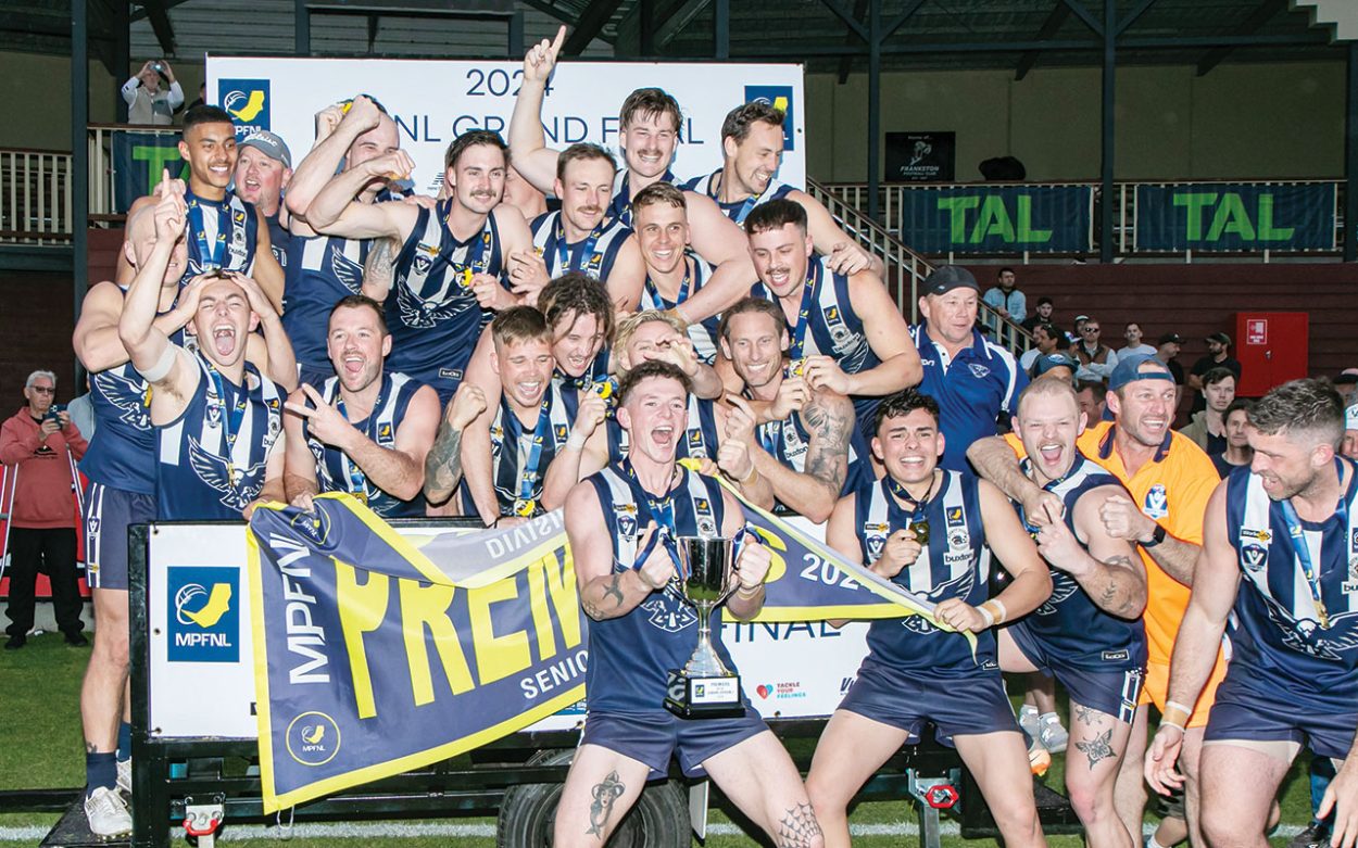 MPFNL 2024 Division Two premiers: After clinching the top spot on the ladder at the end of the season, Edi-Asp have won the grand final in Division Two. Picture: Alan Dillon