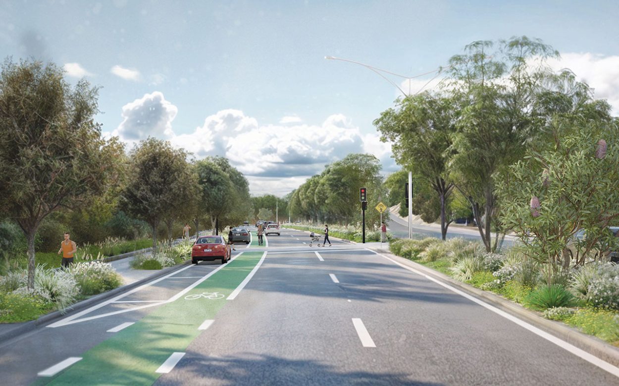 A PLAN for Nepean Highway in Frankston. Picture: Supplied