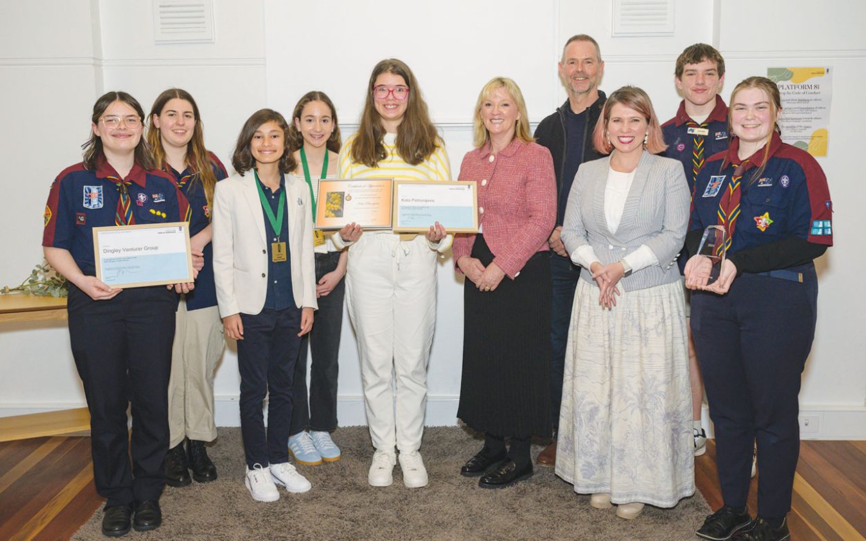 2024 Kingston Young Citizen of the Year award winners. Picture: Supplied