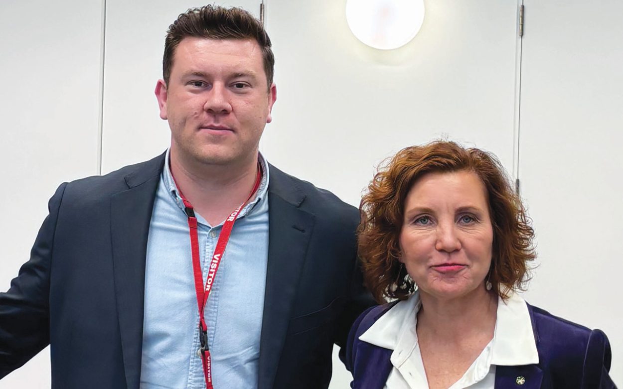 FRANKSTON mayor Nathan Conroy (left) and incumbent MP Jodie Belyea are expected to contest Dunkley again at the next federal election. Picture: Supplied