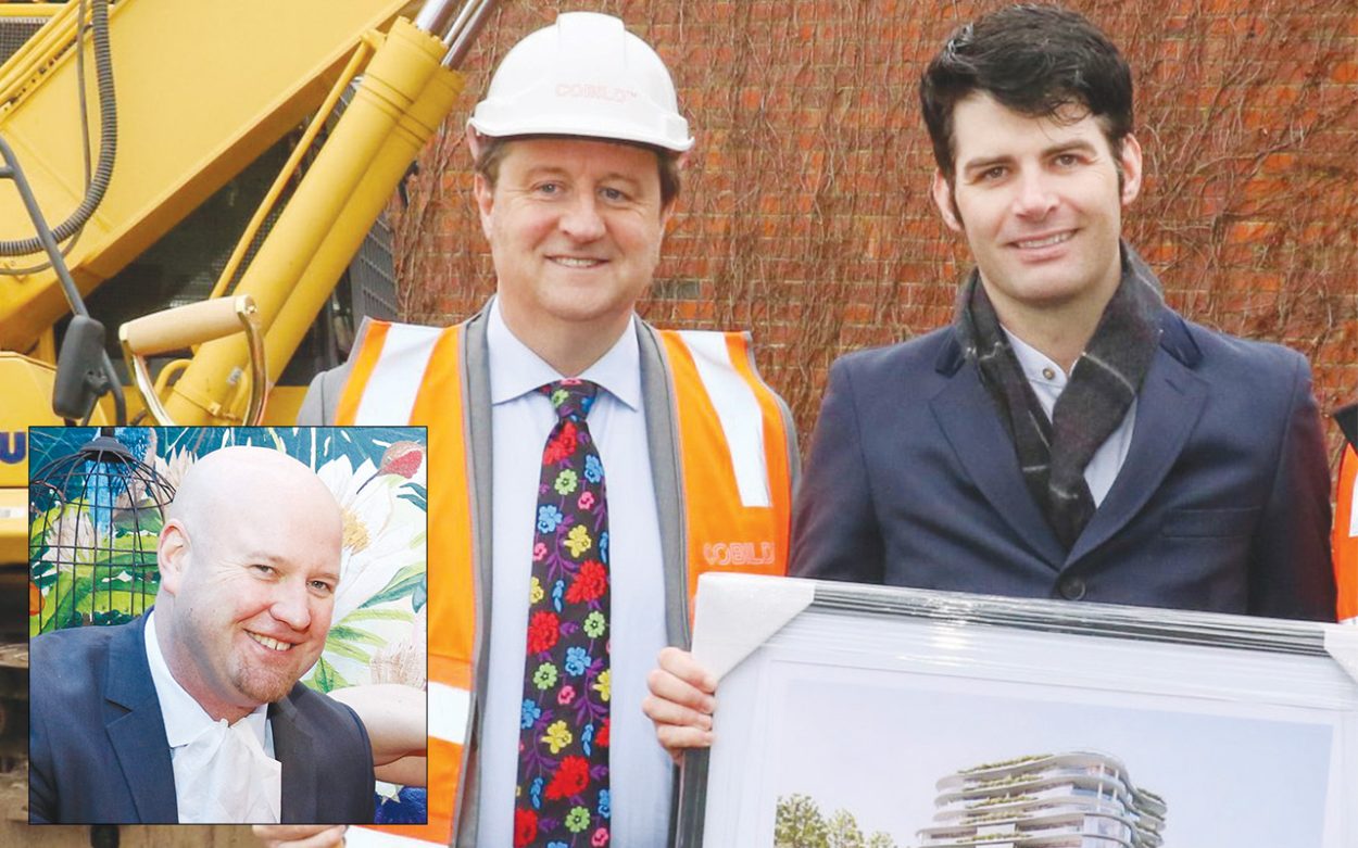 BRAD Hill (left), Kris Bolam (right), and Michael O’Reilly (inset) have each won their election bids. Pictures: Supplied