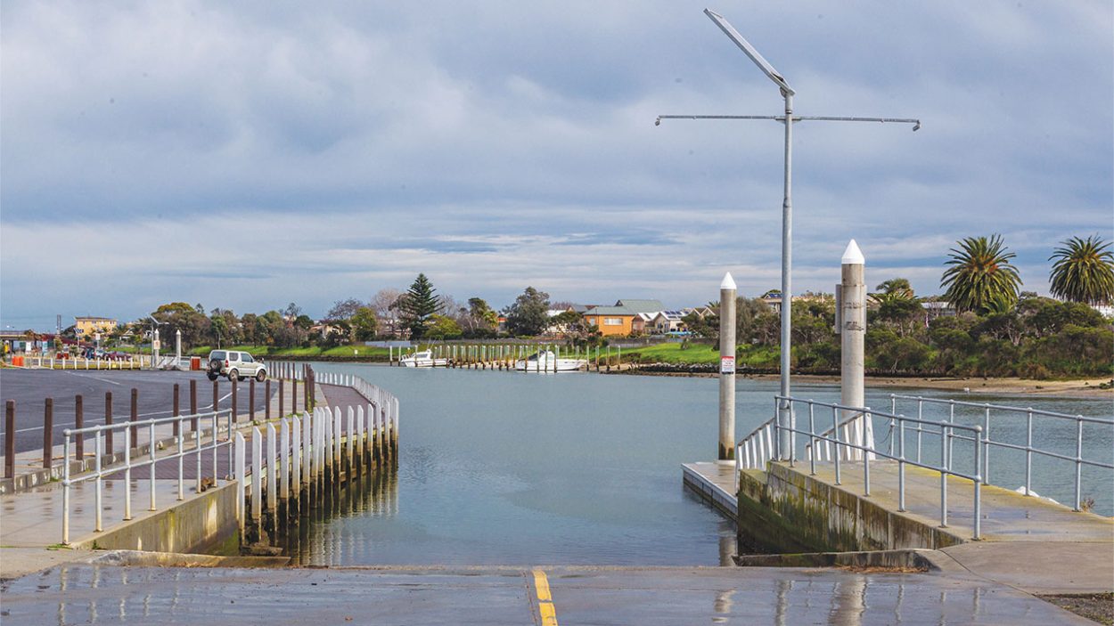 THE Patterson River boat ramp. Picture: Gary Sissons