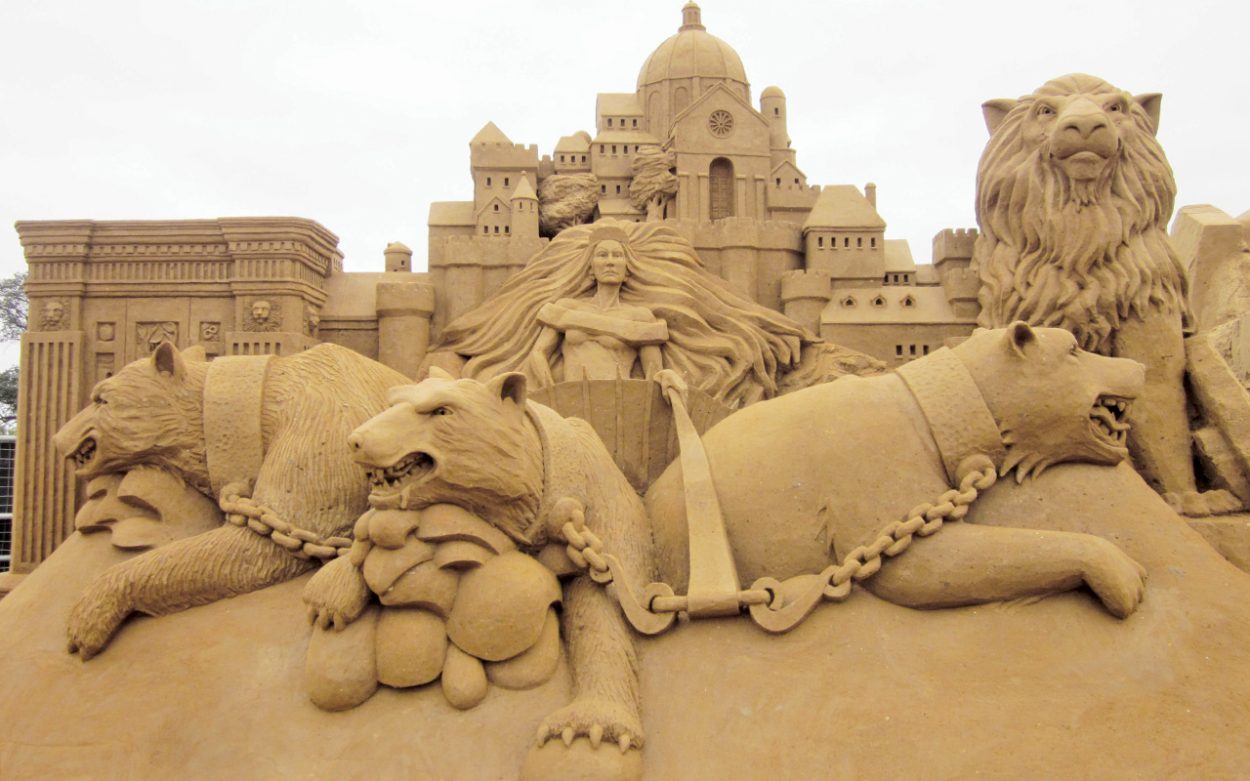 SAND sculptures will return to Frankston this year. Picture: Supplied