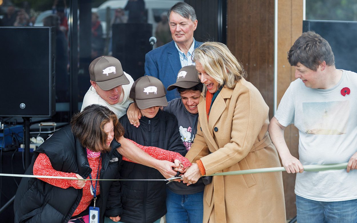 Hub at Sages Cottage Farm officially opened