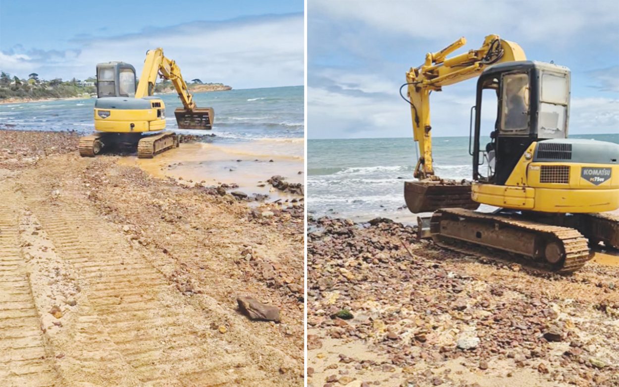 More unapproved beach works investigated