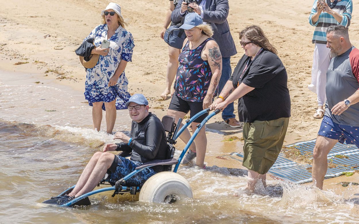 ‘Most accessible’ beach program begins