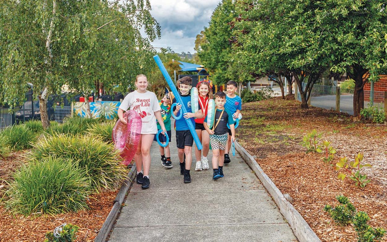 Students dress up for water safety