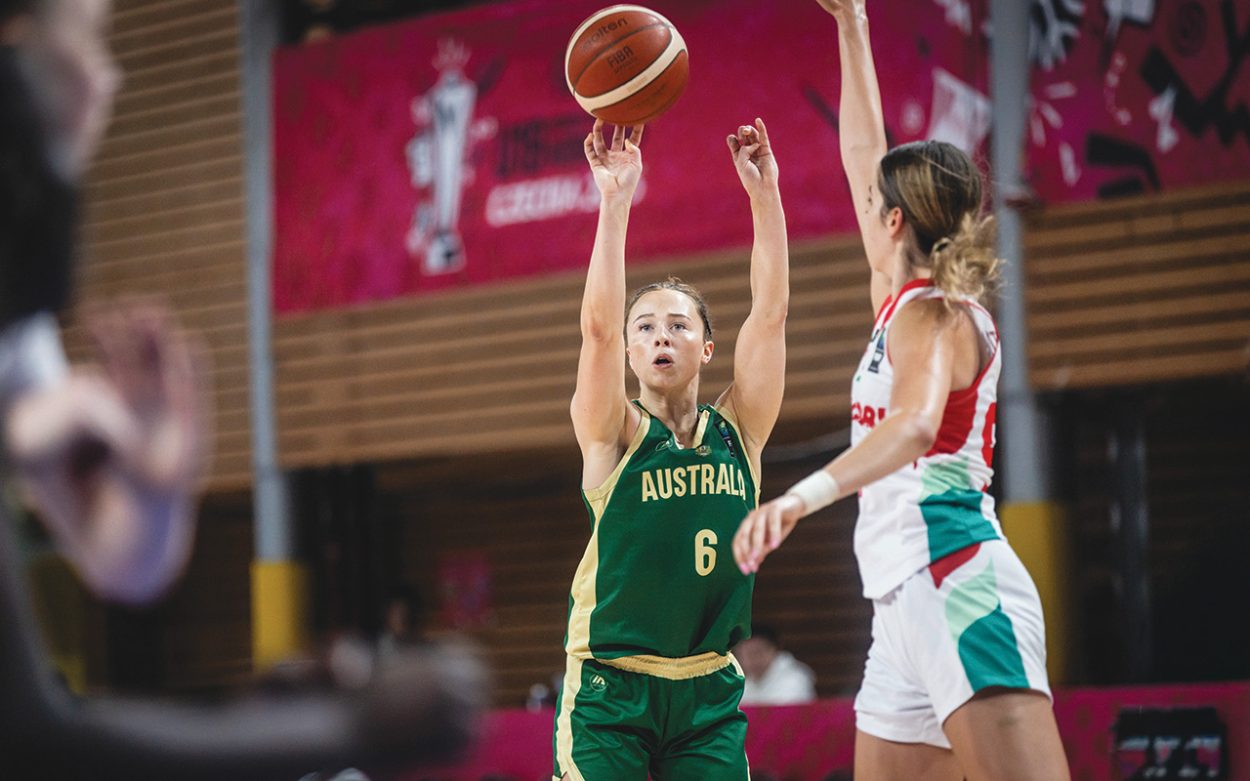 Basketballer set for Opals debut