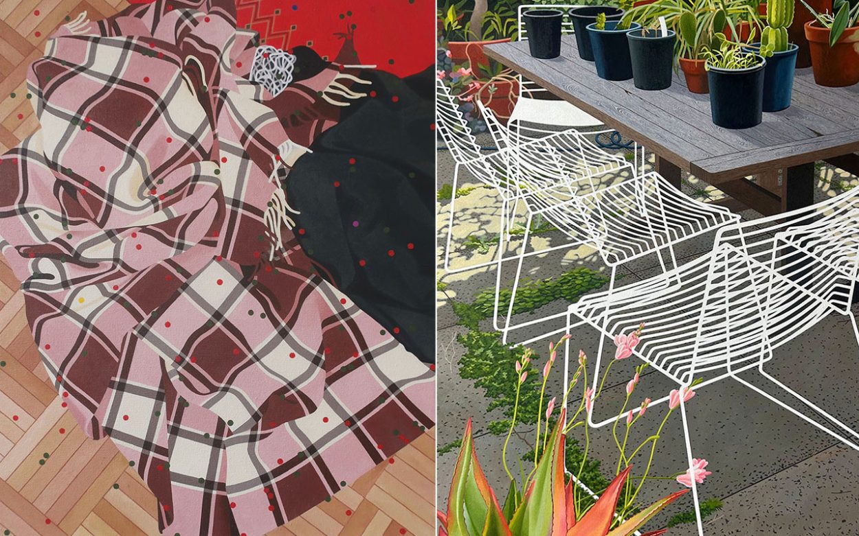 See creativity unfold as artist Lily Walker paints live