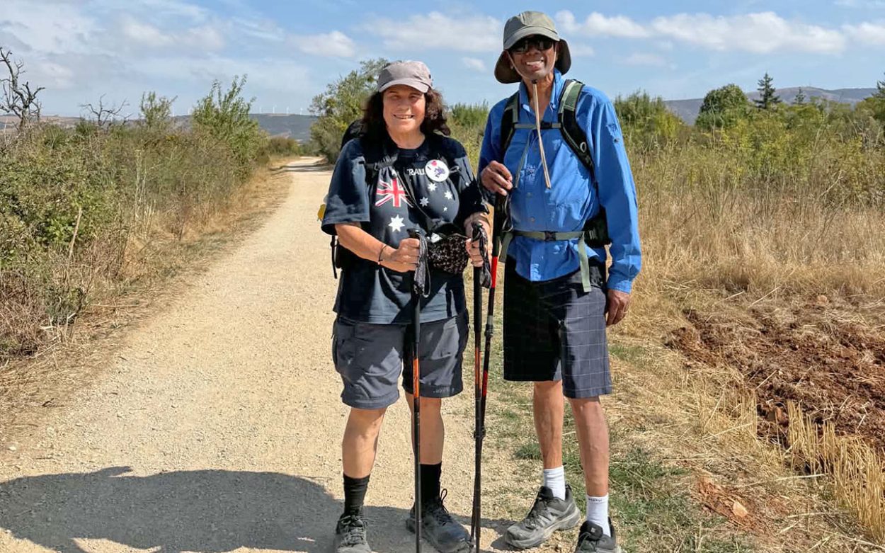 Frankston couple walks the Camino for miscarriage awareness